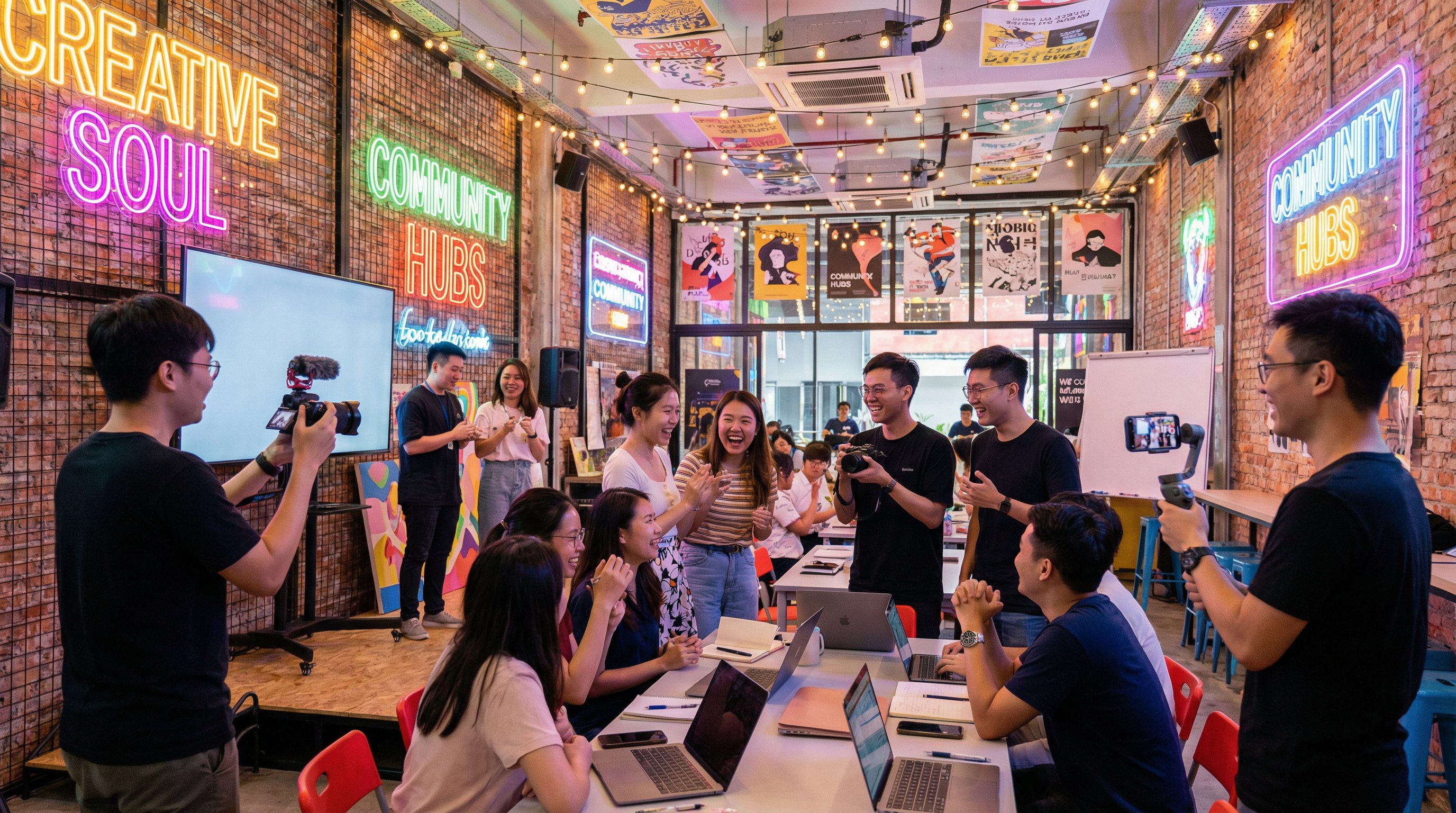 网红主播社区活动视频