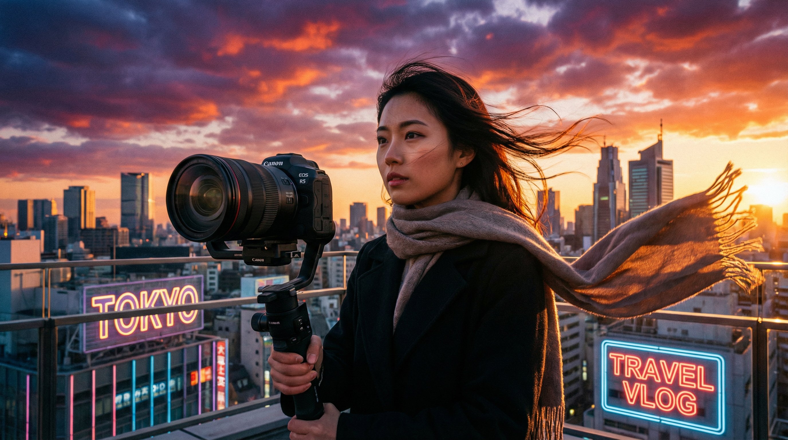 网红主播旅行视频分享